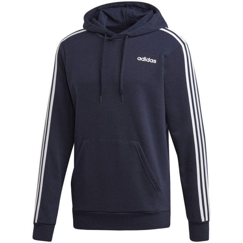Adidas Essentials 3 Stripes Pullover French Terry Sweatshirt Black M DU0499 S