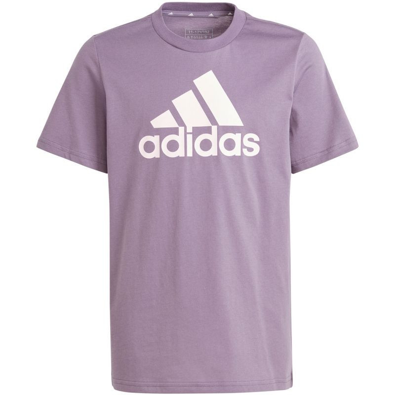 Adidas Essentials Big Logo Cotton Tee Jr IJ7061 tričko 128CM