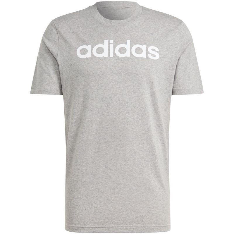 Adidas Essentials Single Jersey Lineárne vyšívané logo Tee M IC9277 Muži S