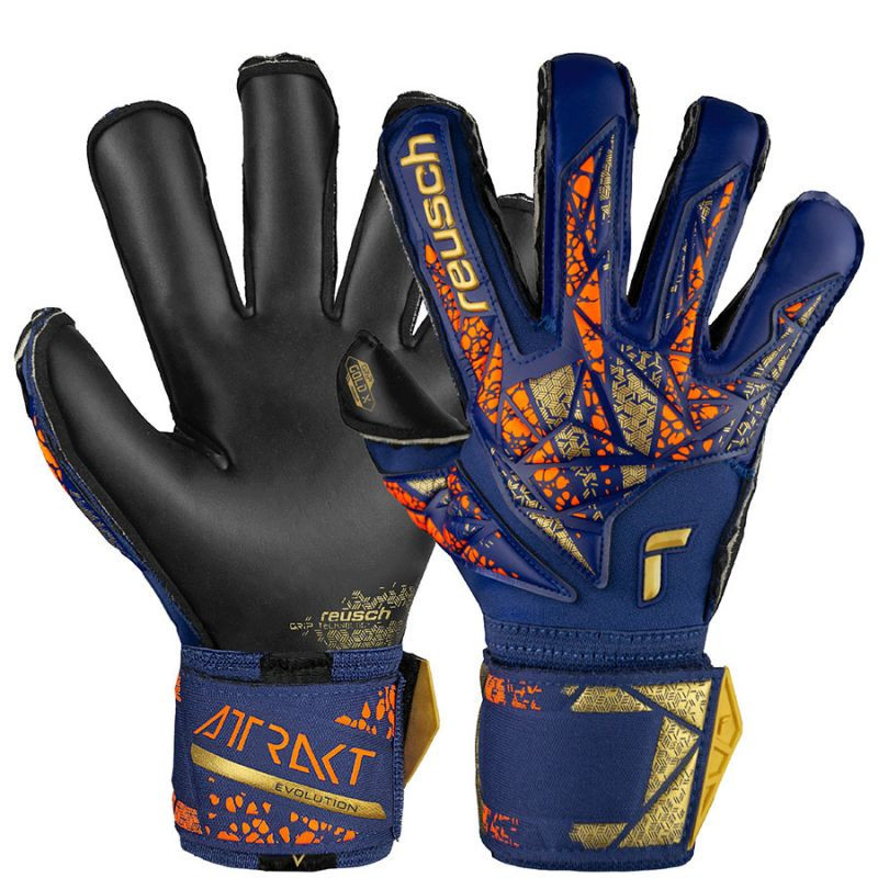 Reusch Attrakt Gold X Evolution M 54 70 964 4411 8,5