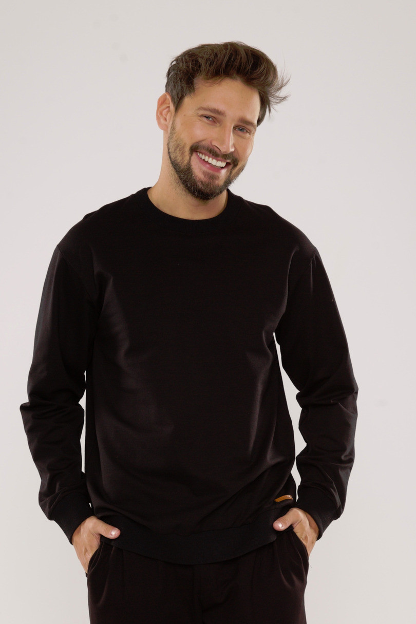 Pánska mikina JUST 728 černá 2XL
