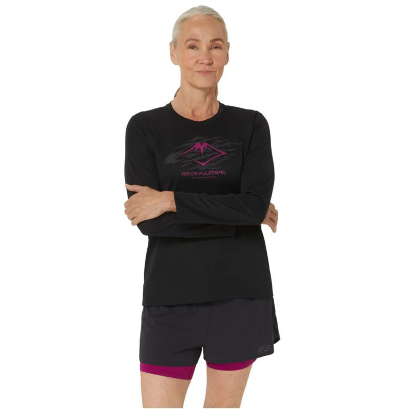Asics Fujitrail Logo LS Top W 2012D042-001 Tričko S