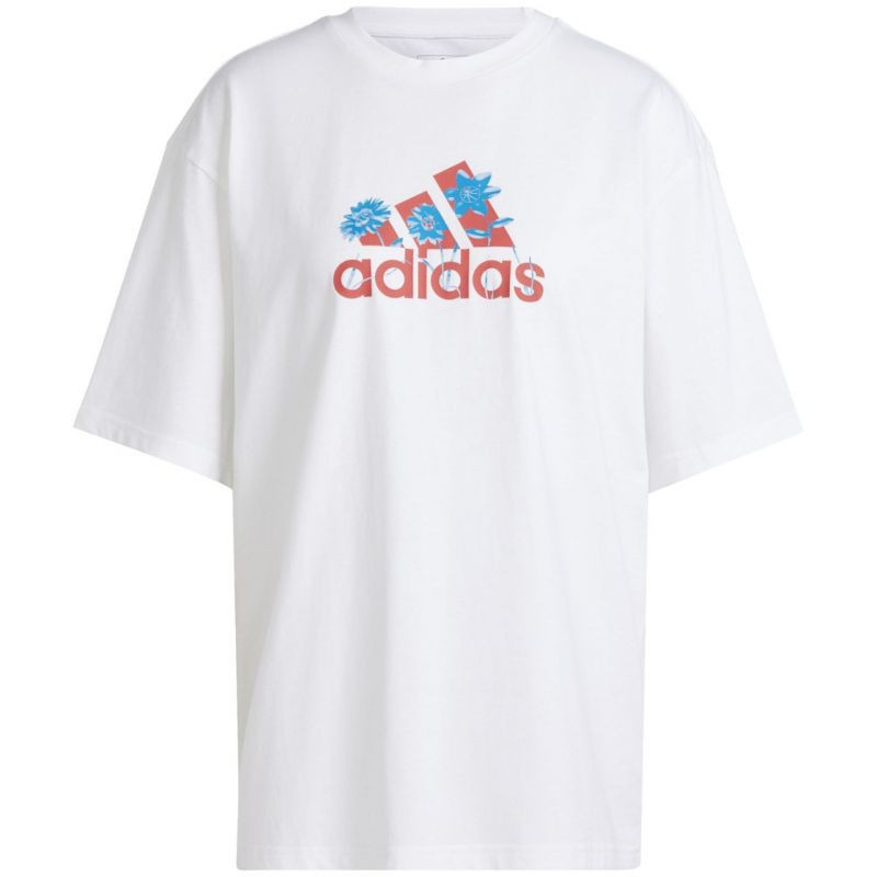 Dámske tričko adidas Flower Pack Badge of Sport white IT1421 M