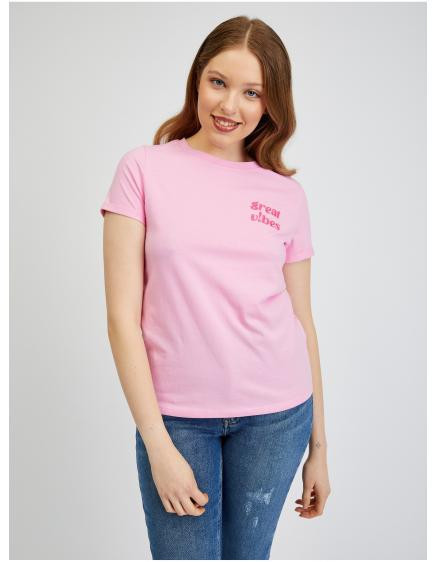 Ružová dámska košeľa