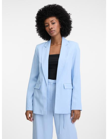 Svetlomodrá dámska bunda