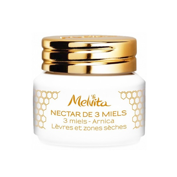 Melvita Balzam na pery Nectar de 3 Miels (Honeys Nectar Lips & Dry Patches) 8 g