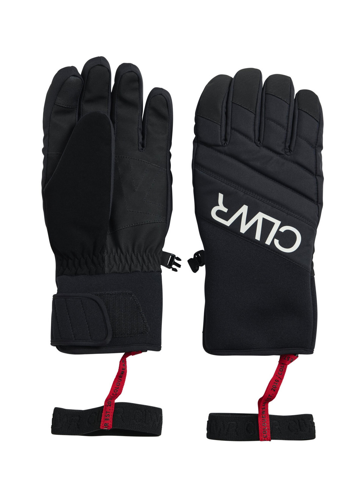 Unisex Snowboardové Rukavice Colourwear Powder Čierne