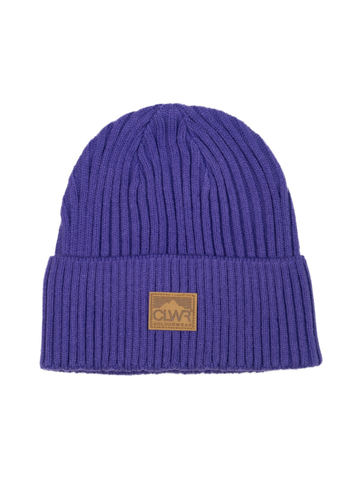 Unisex Kulich Colourwear Badge Beanie Fialový
