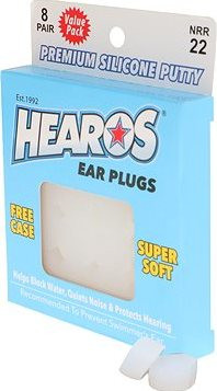 HEAROS Silicone Putty Adult Size Ear Plugs