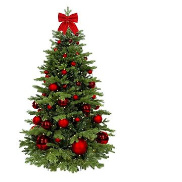 LAALU Ozdobený stromček ČERVENÉ VIANOCE II 240 cm, 85 ks ozdôb a dekorácií