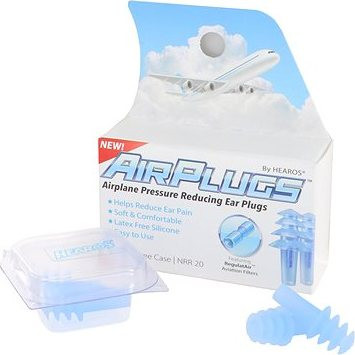 HEAROS AirPlugs Airline Pressure Reducing Earplugs