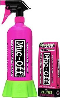 Muc-Off Bottle For Life plus Punk Powder Bundle