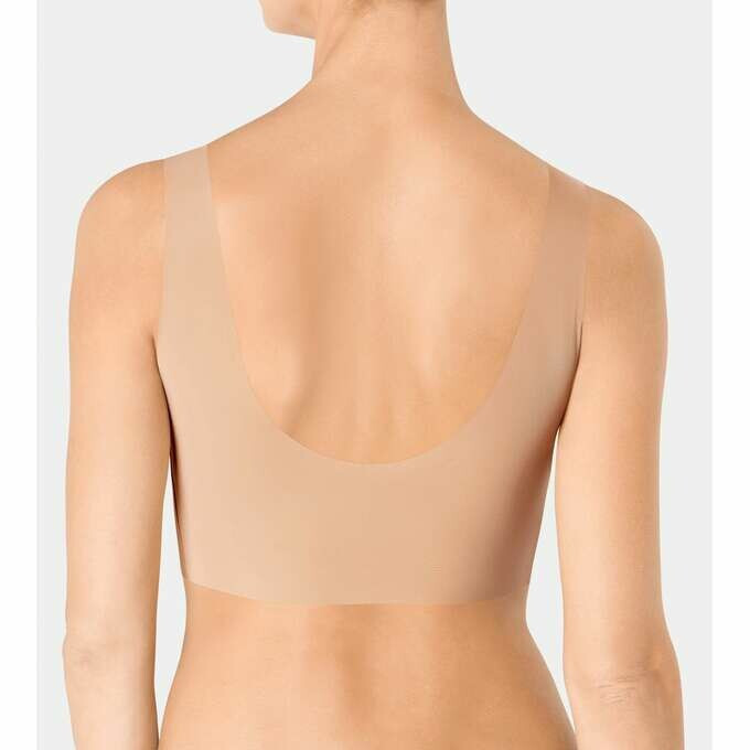 Dámsky top ZERO Feel Top EX - BROWN - sv. hnedá 00SH - SLOGGI BROWN XS