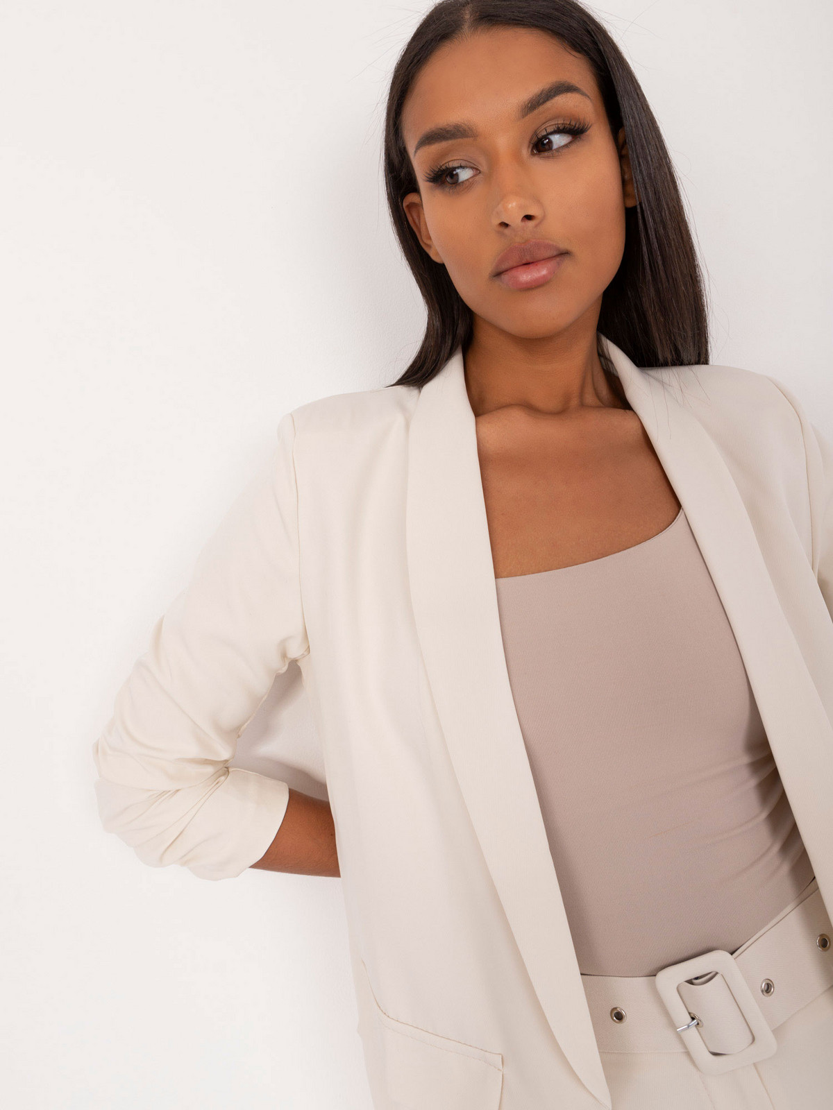 Plášť TW ZT BI 24155a.01X svetlo béžová M