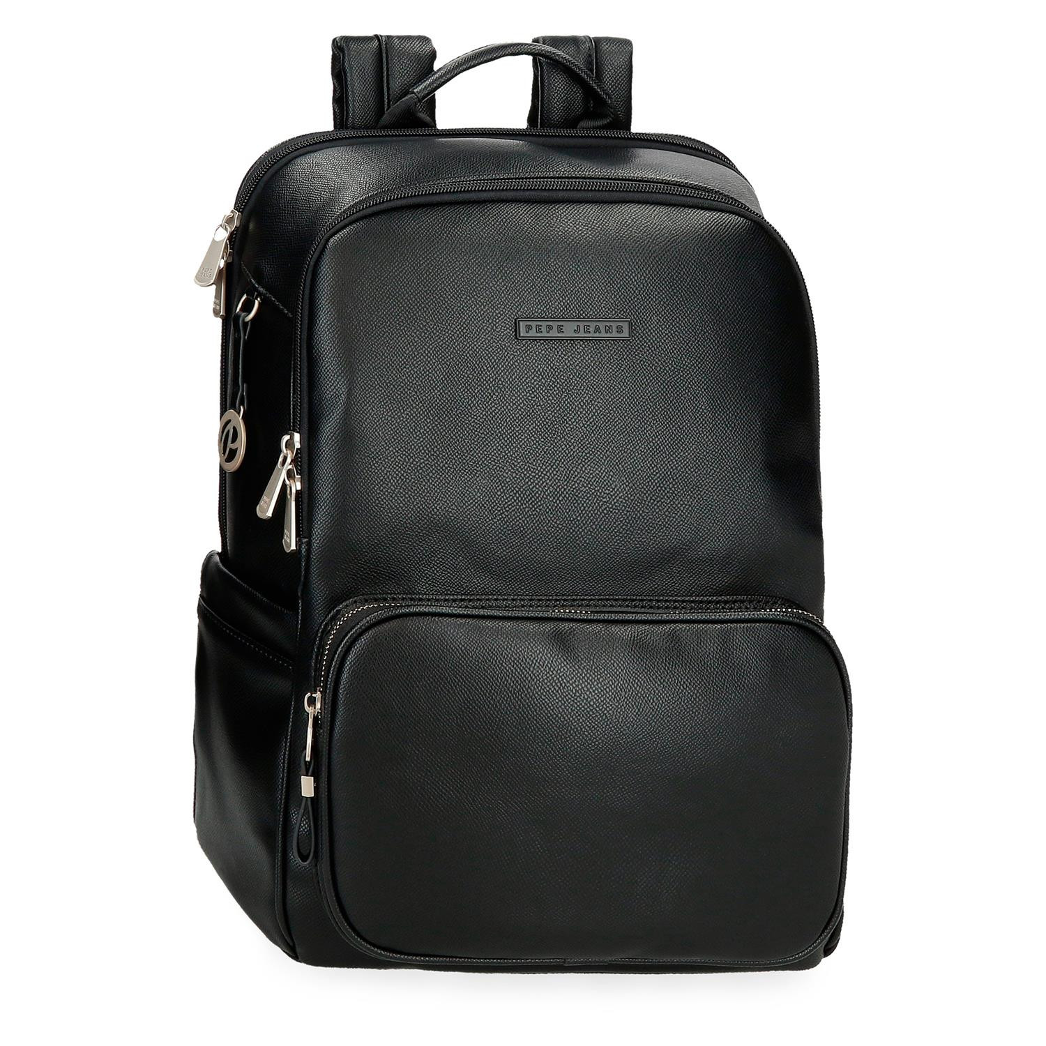 Dámsky cestovný batoh na notebook Pepe Jeans Elia - 15,5 l - čierna