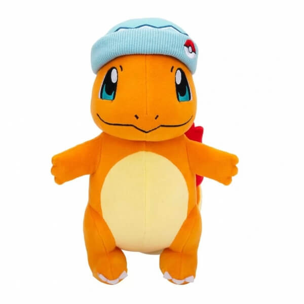 Jazwares Pokémon plyšový Charmander (Blue Hat)