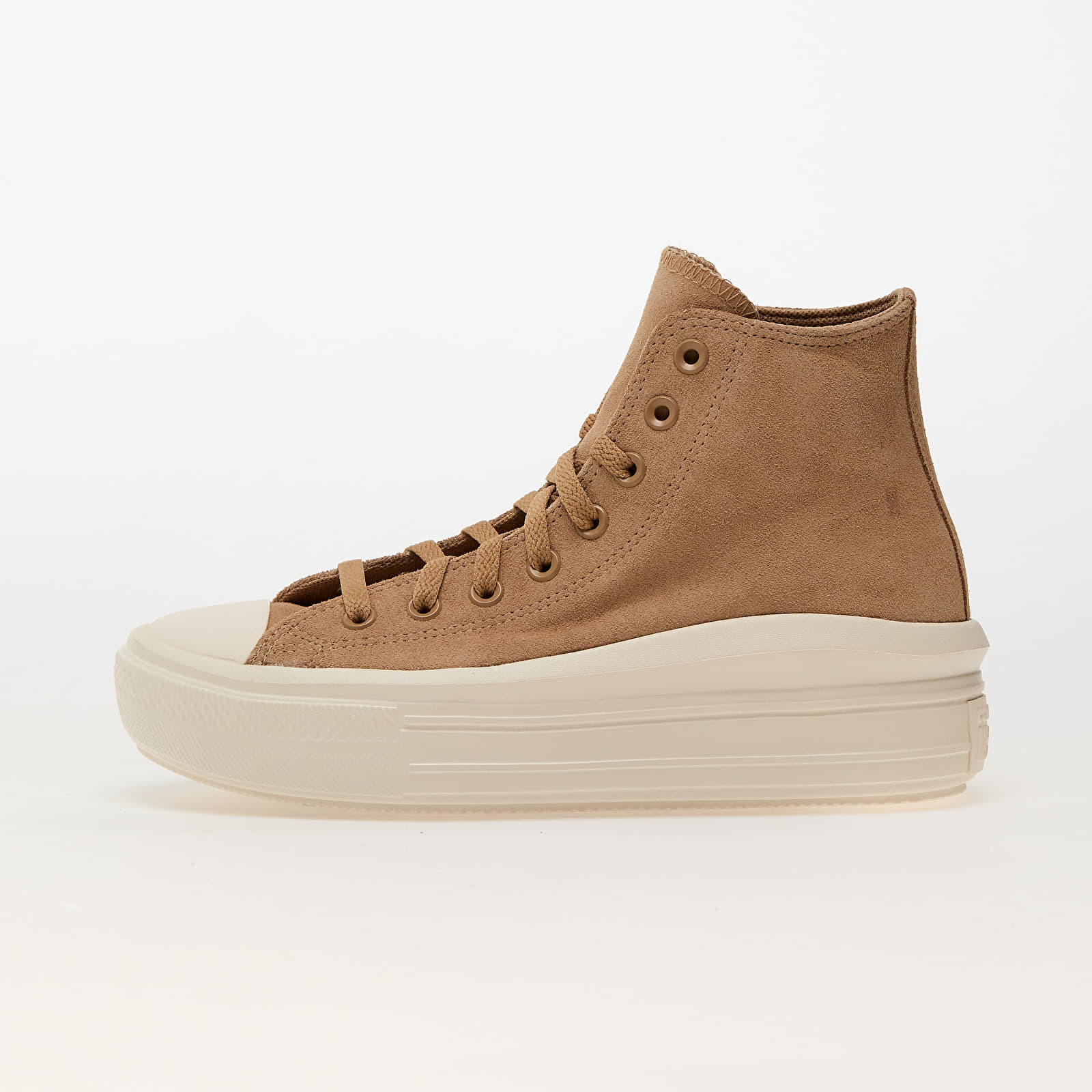 Tenisky Converse Chuck Taylor All Star Move Platform Colorful Suede Coffee Rum/ Egret/ Black EUR 36