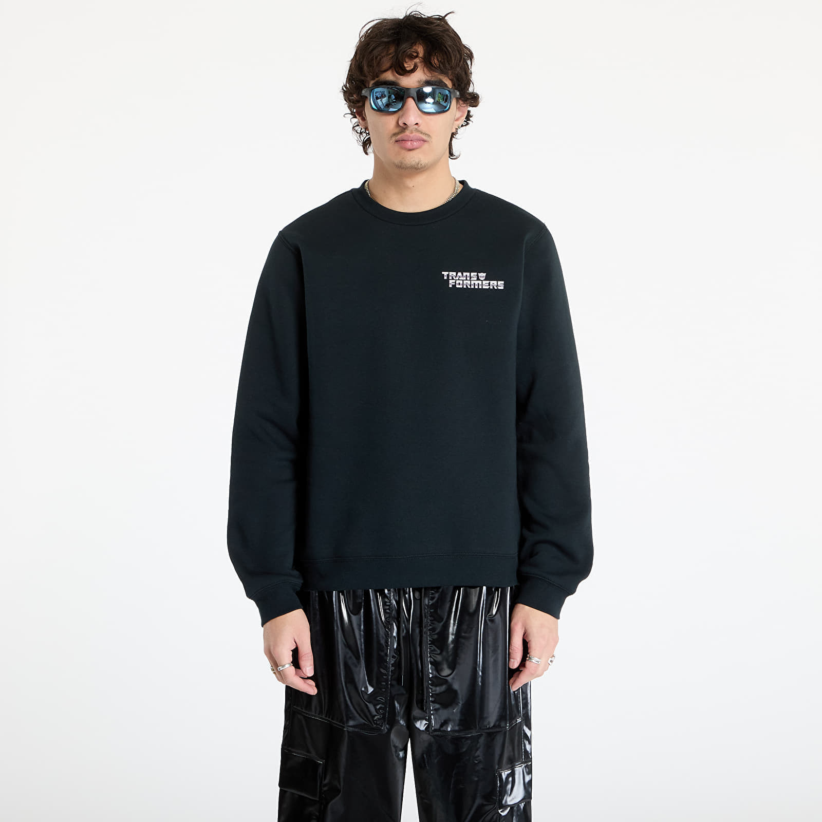 Mikina Converse x Transformers Crew Sweatshirt UNISEX Black L