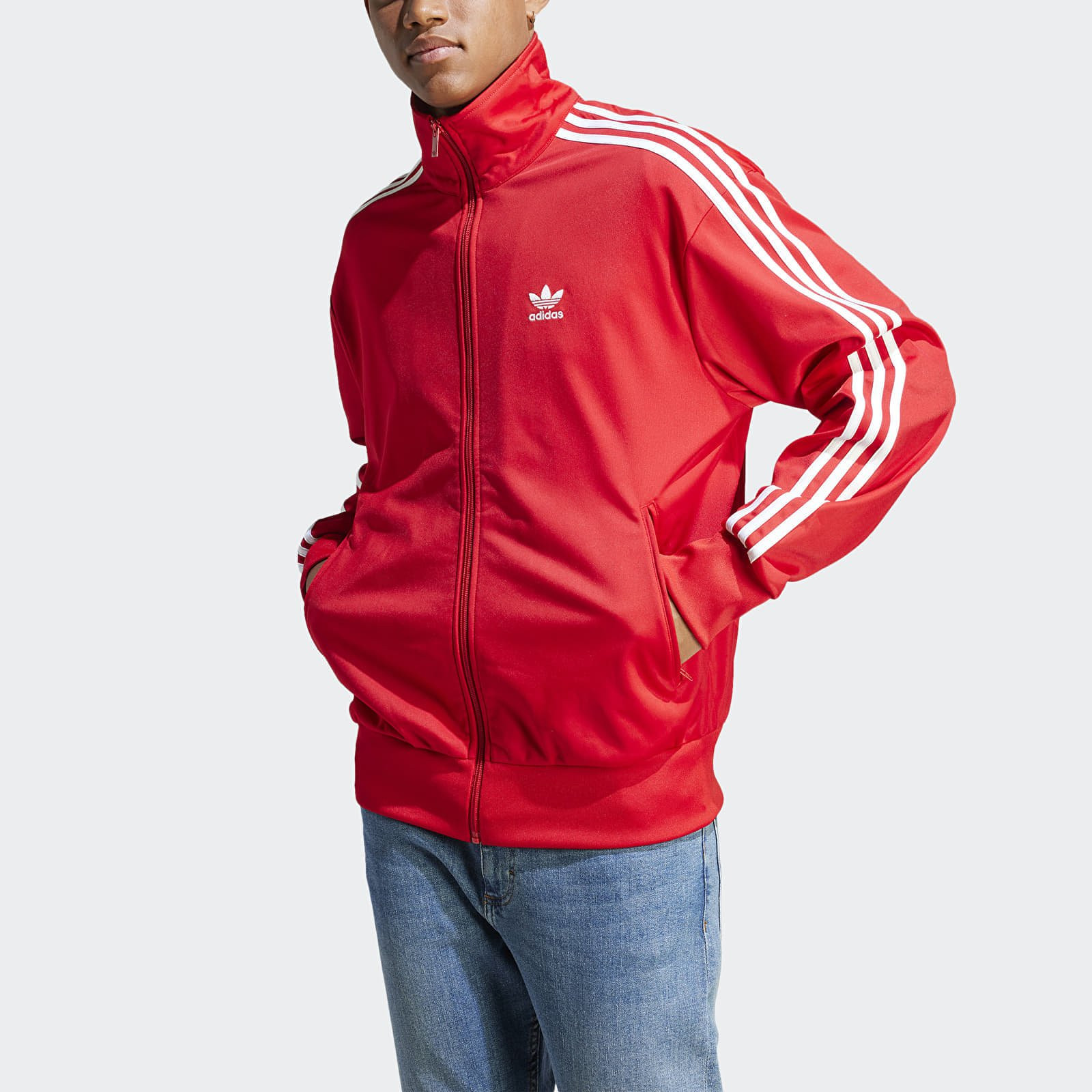 Bunda adidas Fbird Track Top Better Scarlet/ White L