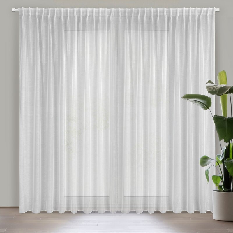 ArtFir Záclona BELISSA P | biela 300 x 300 cm