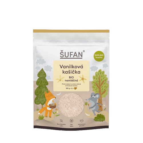 ŠUFAN Vanilková kašička BIO nemliečna 180 g