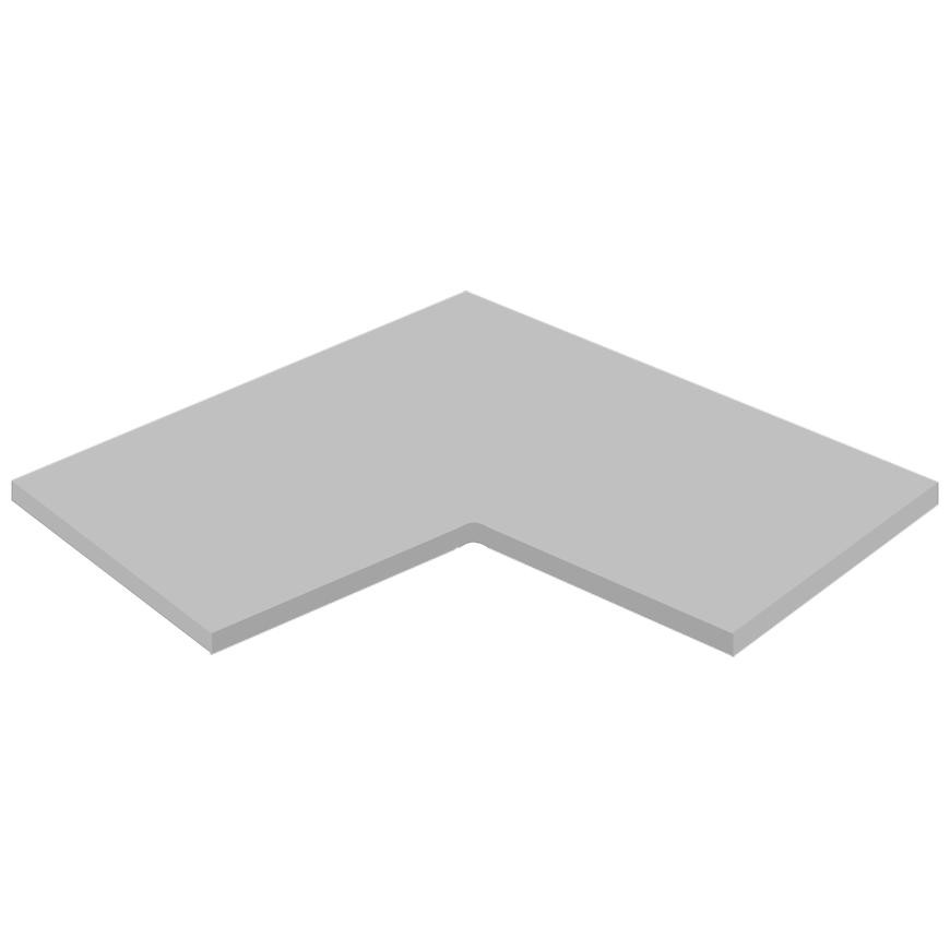 Polica do skrinky D12/90 šedá