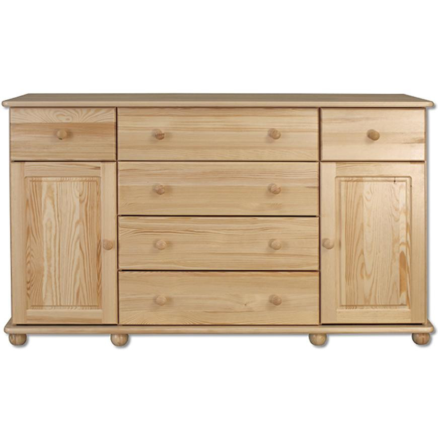 Komoda z Borovice KD124 surová