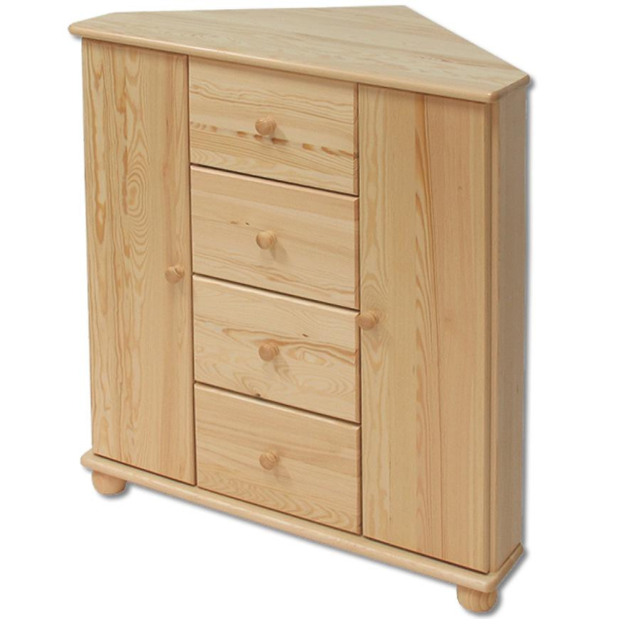 Komoda z Borovice KD134 surová