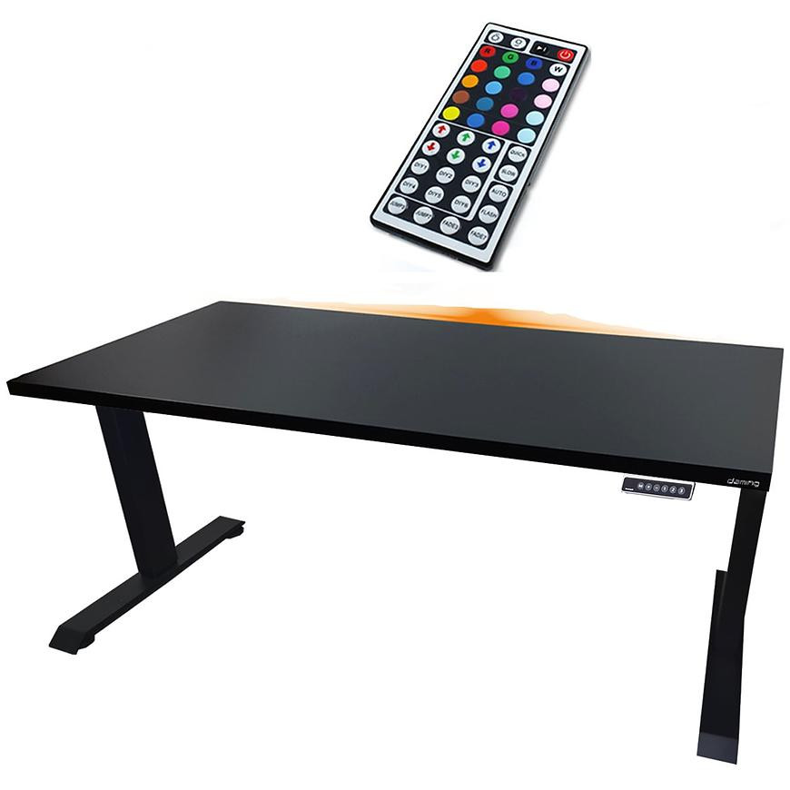 Písací Stôl Low Elektr. Čierna 136x66x2,8 Model 1