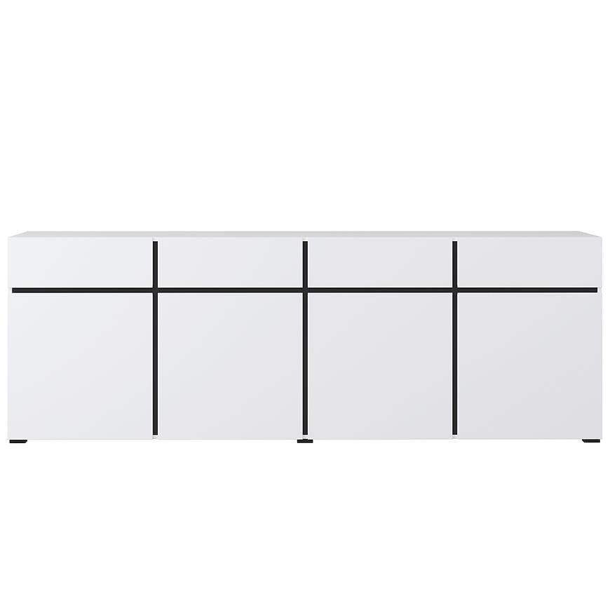 Komoda Cross4d4s biely/Čierna