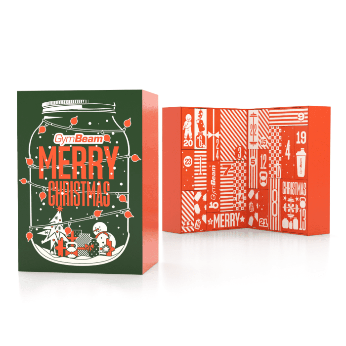 GymBeam Adventný kalendár balíček