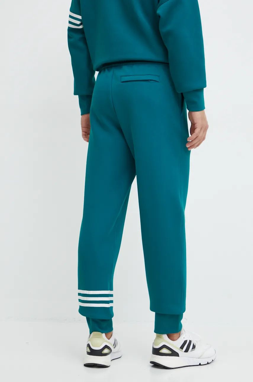 Tepláky adidas Originals Neuclassics C Pant zelená farba, s nášivkou, JF9152