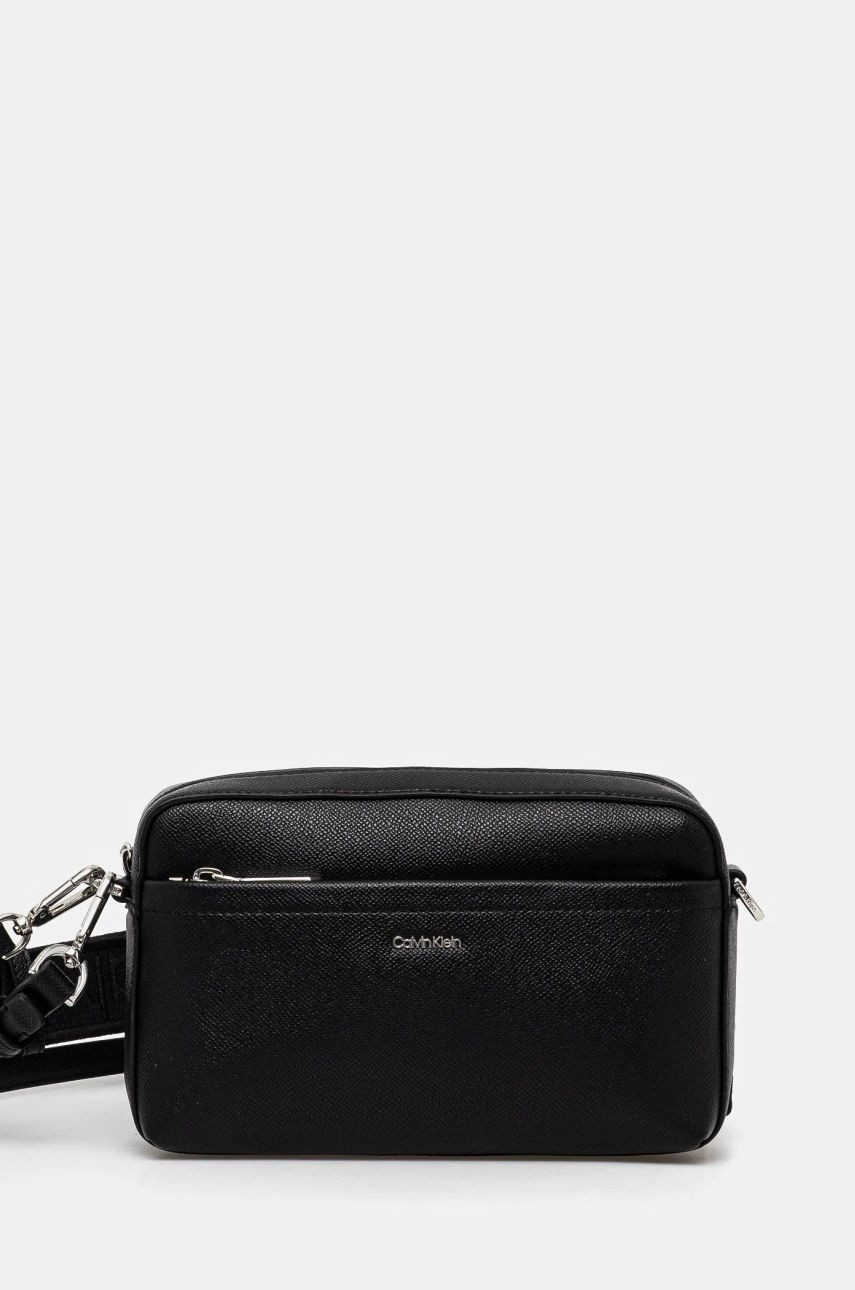 Kabelka Calvin Klein čierna farba, K60K612802