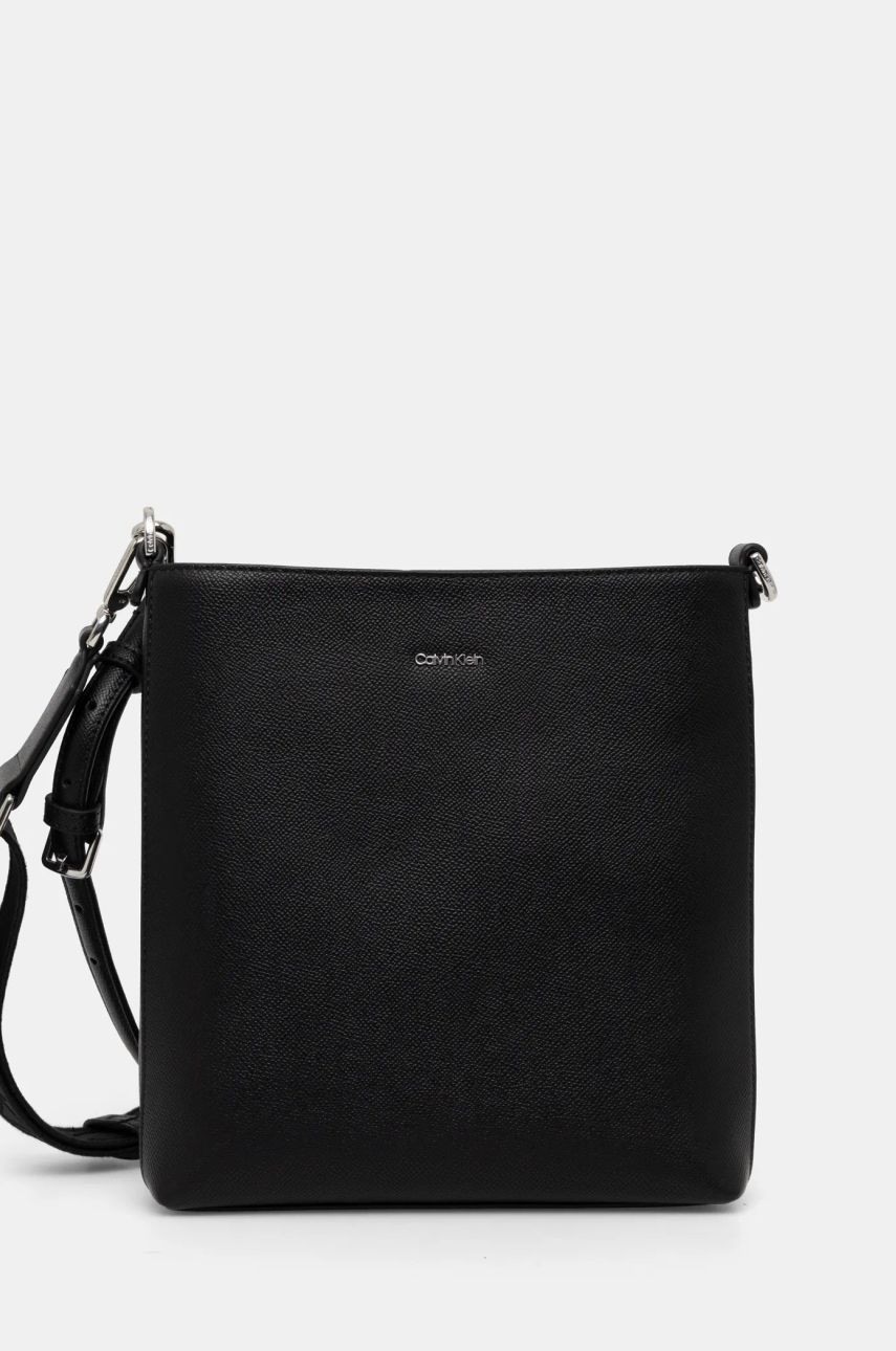 Kabelka Calvin Klein čierna farba, K60K613129