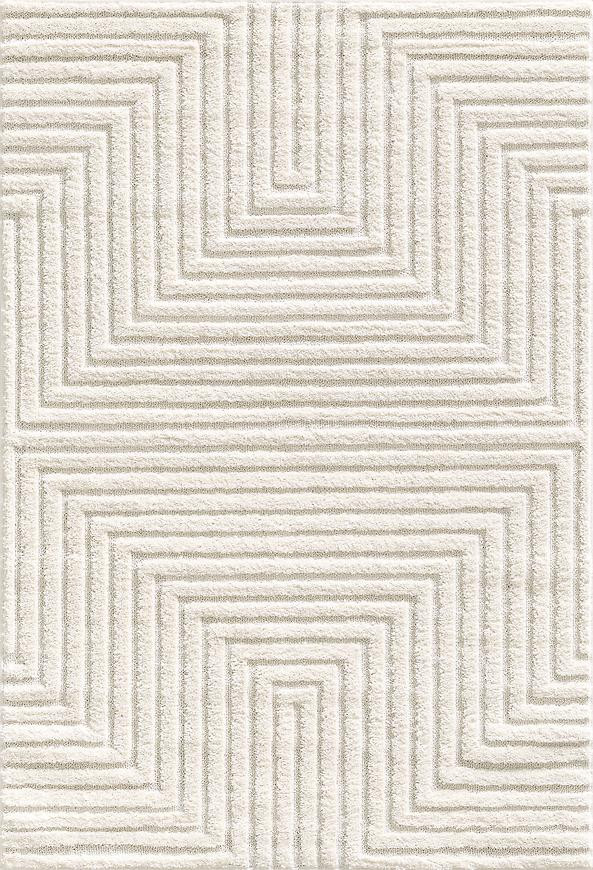 Koberec Frisee Pisa 1,6/2,3 FR2356 krémová