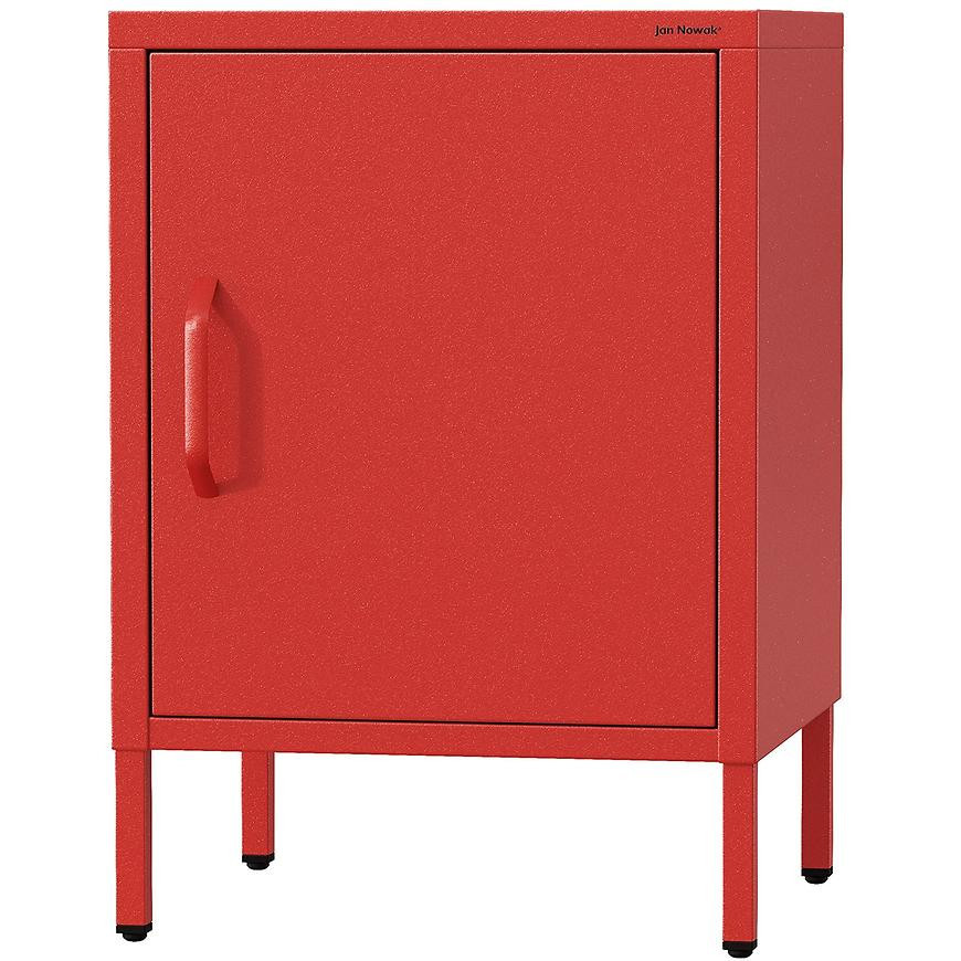 Nočný Stolík Kovový Mia Modern Red