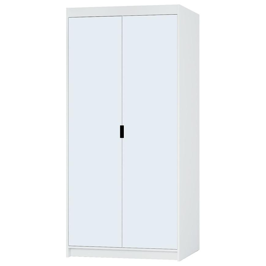 Skriňa Elena 2D biela/zrkadlo