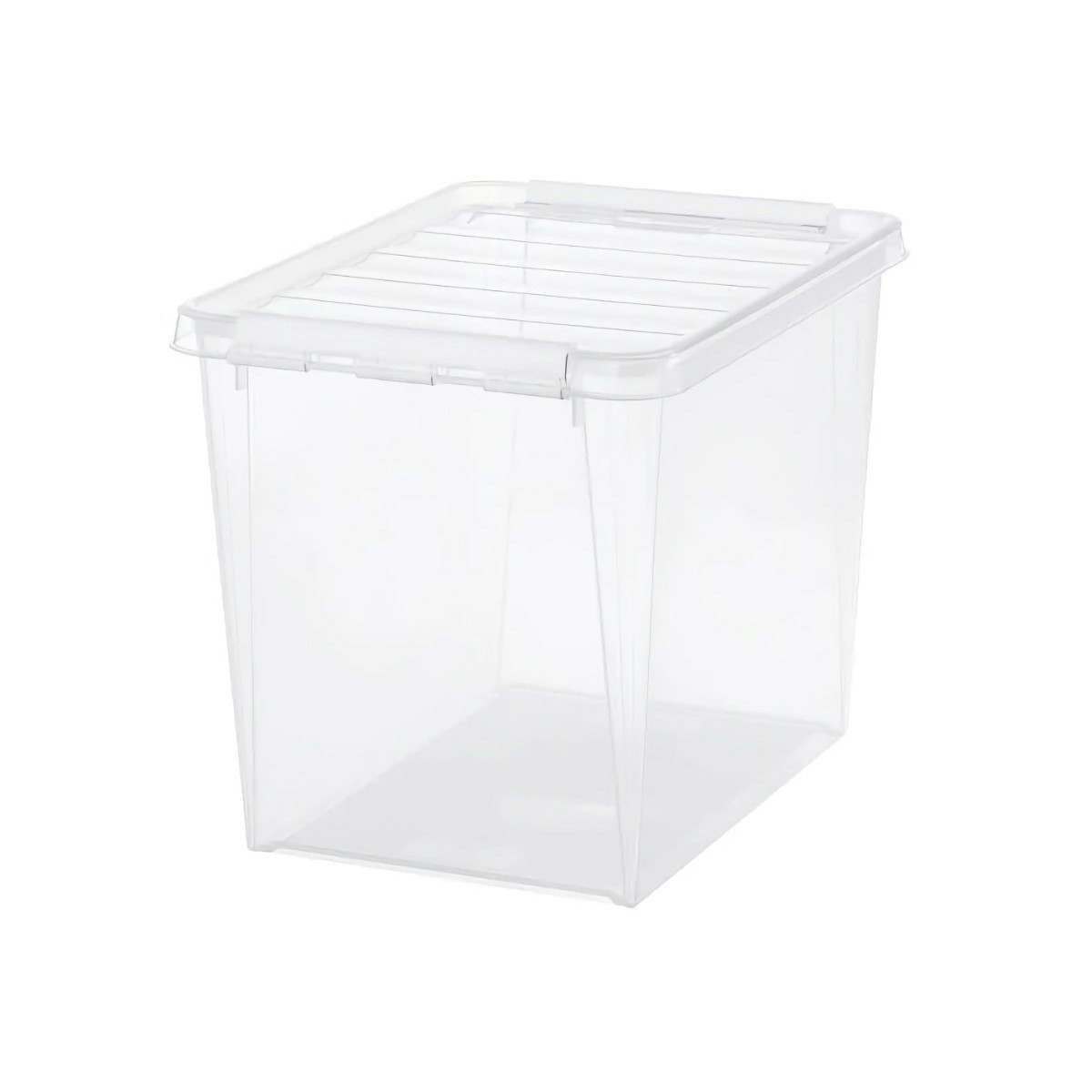 SmartStore Úložný box s bielymi klipmi Classic, 25 l