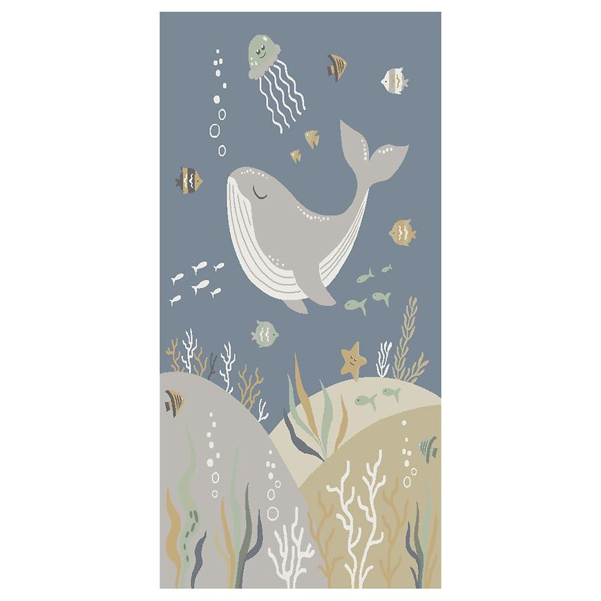 Koberec Frisee Bond Kids 1,4/2,0 40331 630 modrá