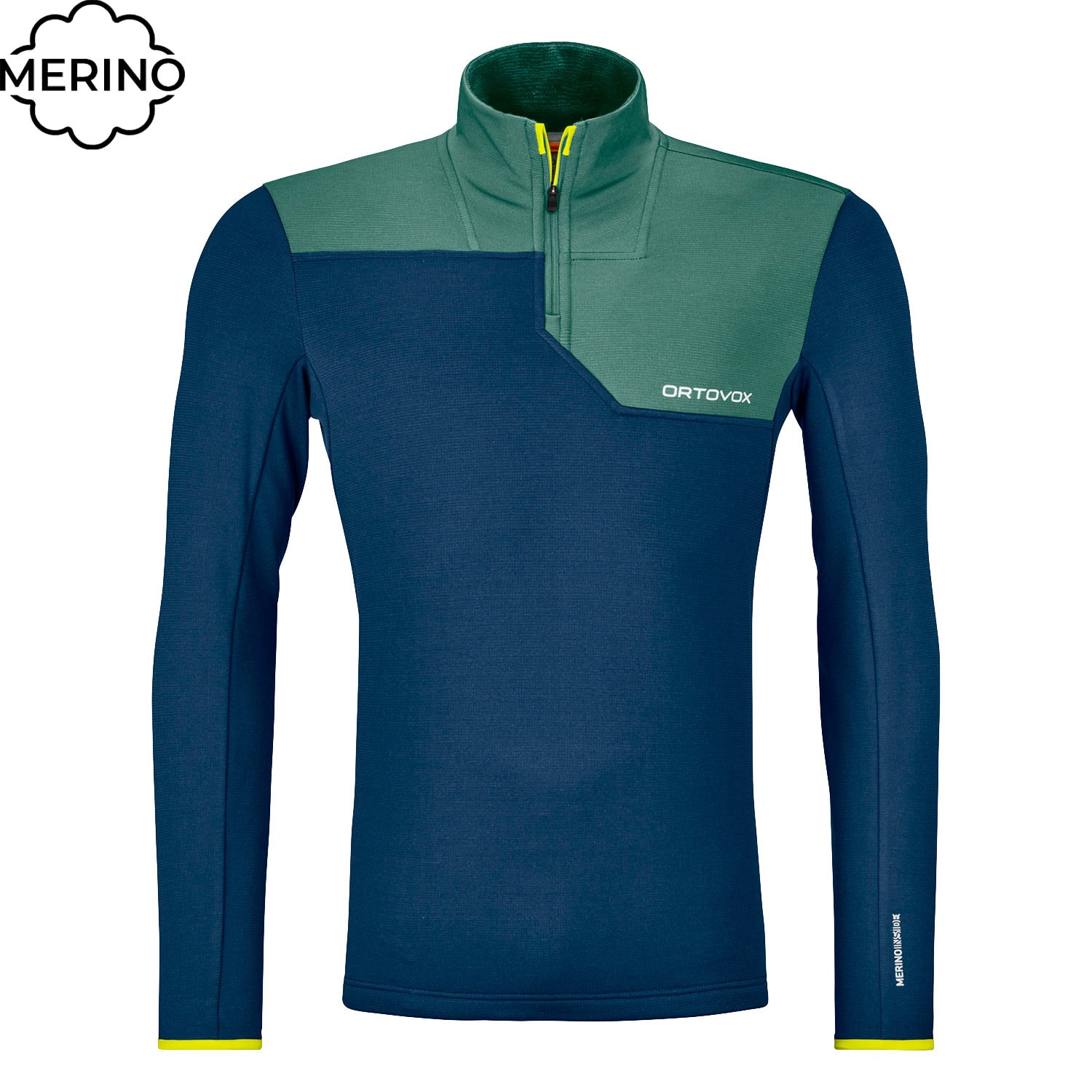 ORTOVOX Fleece Light Zip Neck