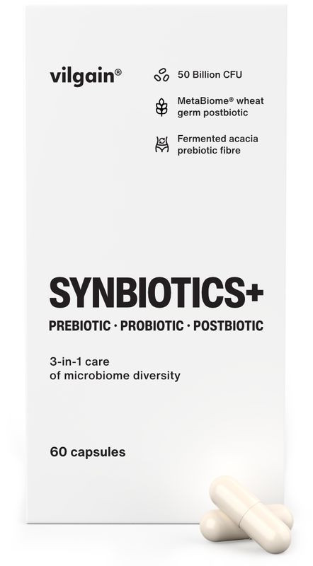Vilgain Synbiotics+ – 60 kapsúl