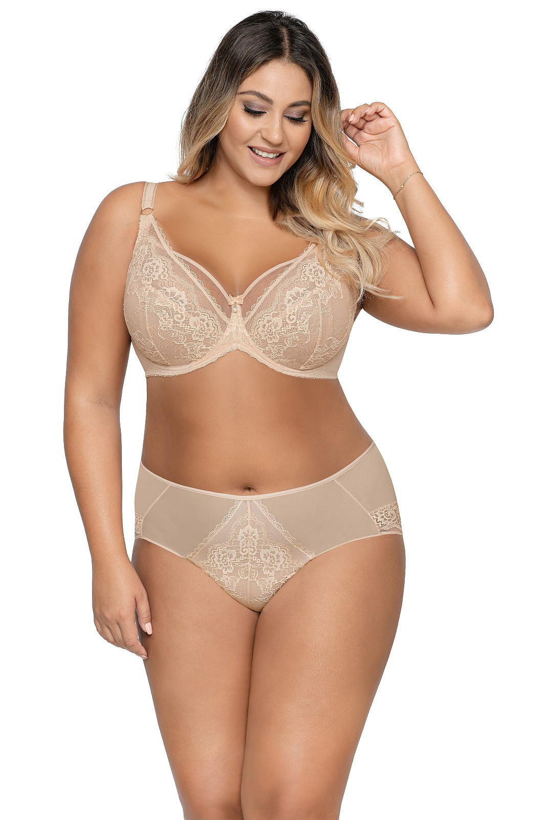 Mäkká podprsenka Ava 1824 Beige Maxi béžová 105D