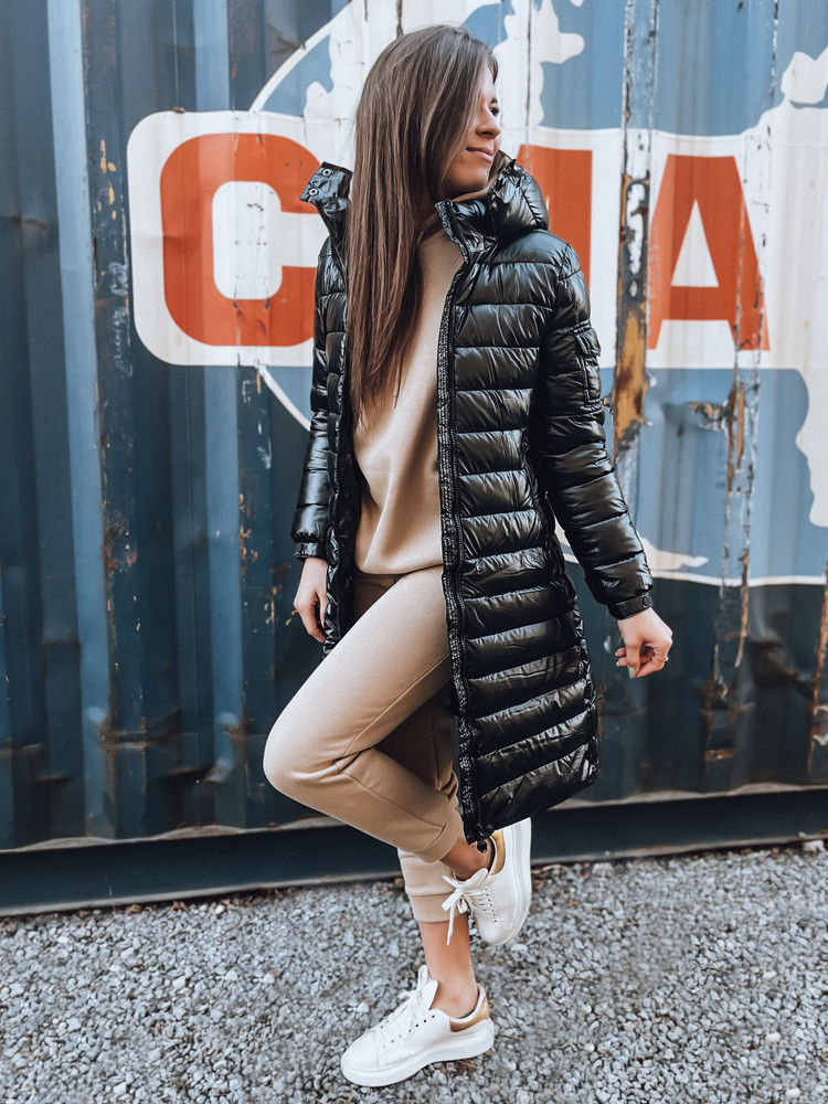 Dámská bunda / kabát LESSI černá Dstreet TY3353 S