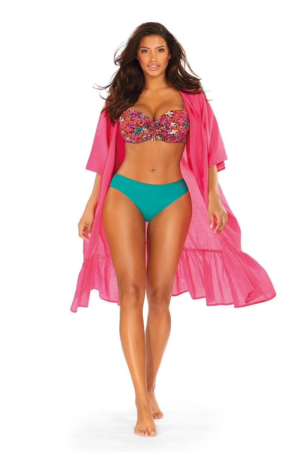 Pareo šál 11D80SZ 2 - SELF Růžová Univerzální