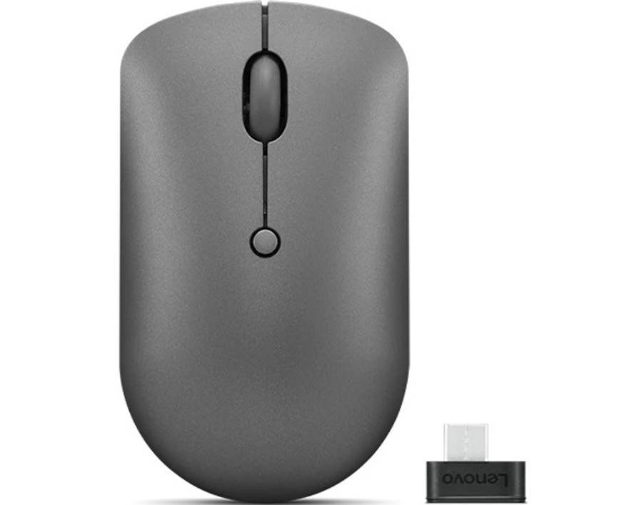 Lenovo myš CONS 540 Bezdrôtová kompaktná Myš USB-C (sivá)