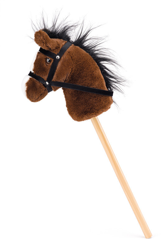 FAUNICA - Hobby horse Bonnie, tmavo hnedá