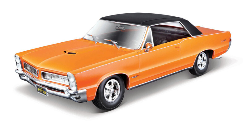 Maisto 1965 PONTIAC GTO, HURST EDITION, oranžová, 1:18
