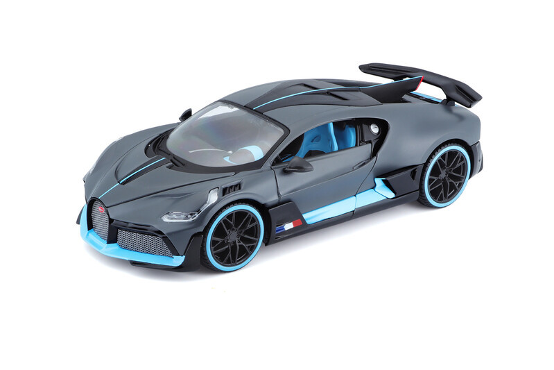 Maisto Bugatti Divo, tmavo šedá, 1:24