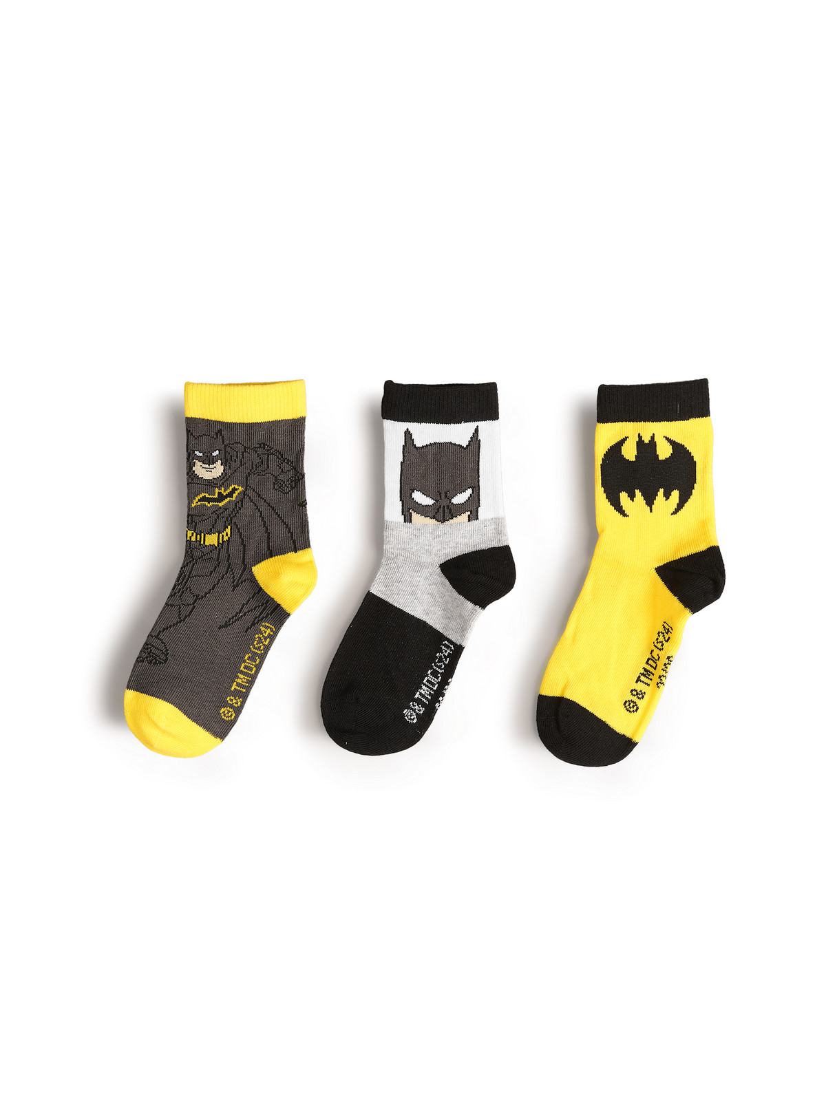 GATE Balenie 3 párov ponožiek Batman