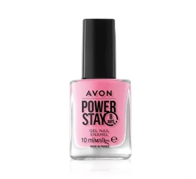 AVON Lak na nechty Power Stay PINK CAPRICE